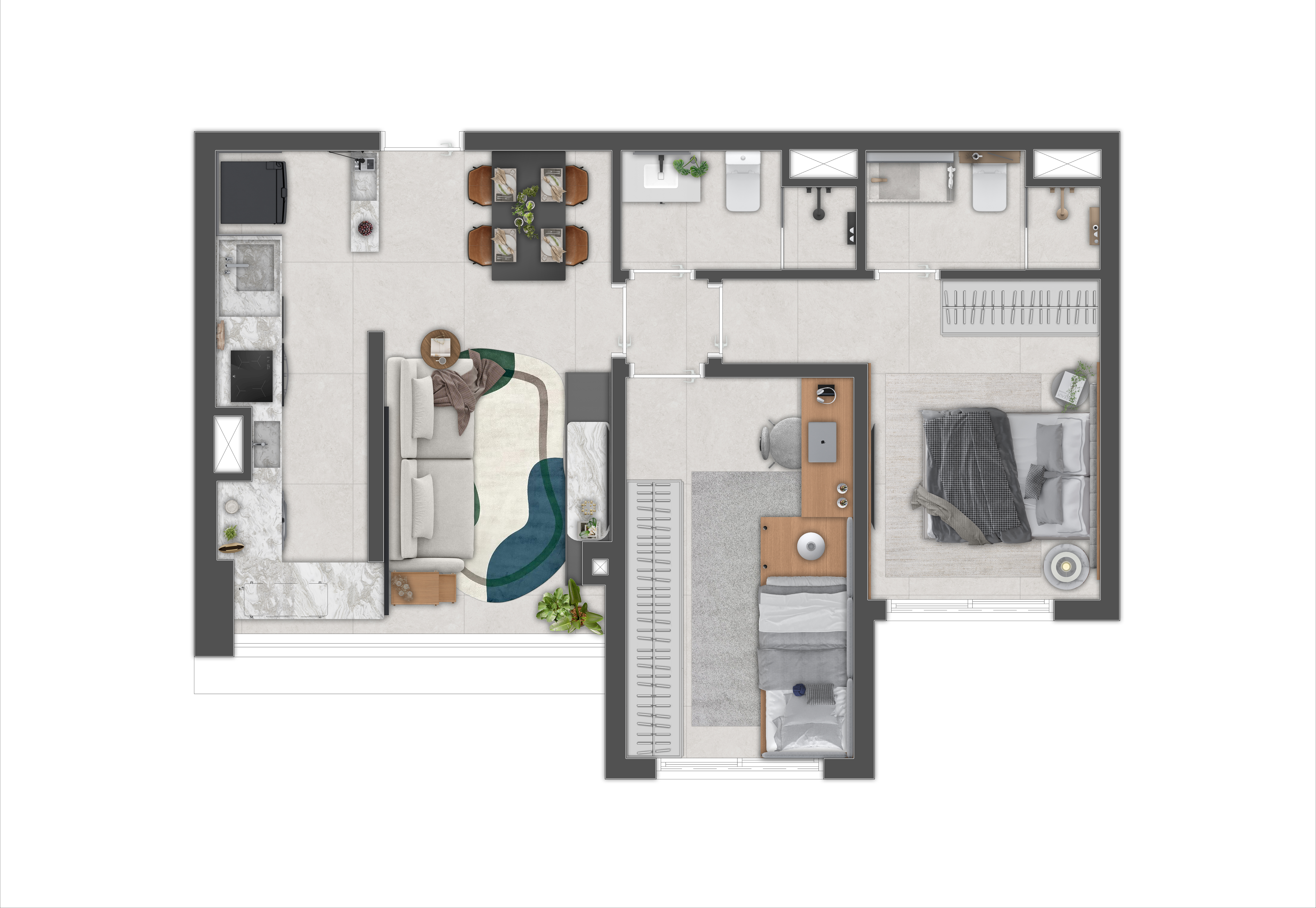 EZTEC_X9PL SÃO CAETANO_PLANTA 59m² DECORADO_R02_HR_20250902211048116.webp